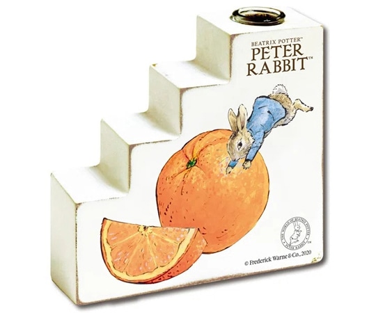 ユーパワー ピーターラビット? フラワーベース｢ピーターとオレンジ｣ PF-01404 1個（ご注文単位1個）【直送品】