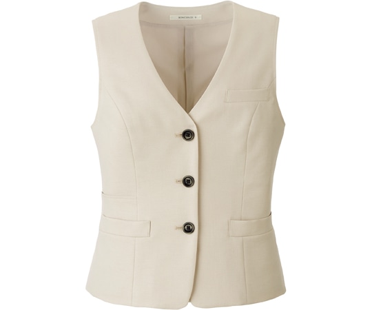 ボンマックス ベスト BCV1706 ベージュ 5号  1枚（ご注文単位1枚）【直送品】