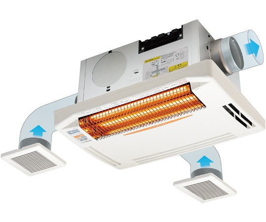 高須産業 グラファイトヒーター搭載 浴室換気乾燥暖房機 2~3室換気タイプ BF-563RGD 1個(ご注文単位1個)【直送品】