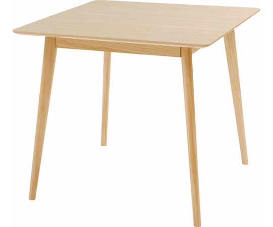 東谷 スクエアテーブル ナチュラル TAP-002NA 1個（ご注文単位1個）【直送品】