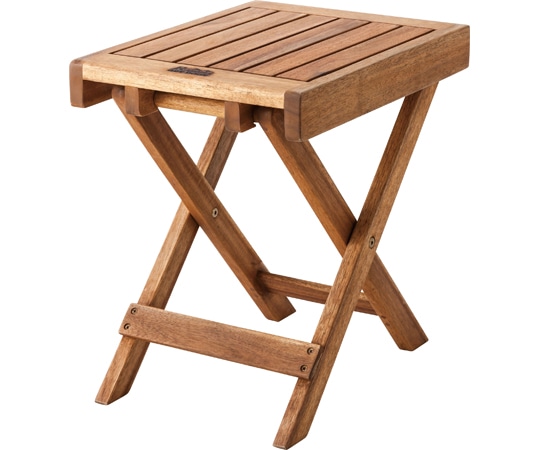 東谷 フォールディングテーブル ライトブラウン NX-513 1個（ご注文単位1個）【直送品】