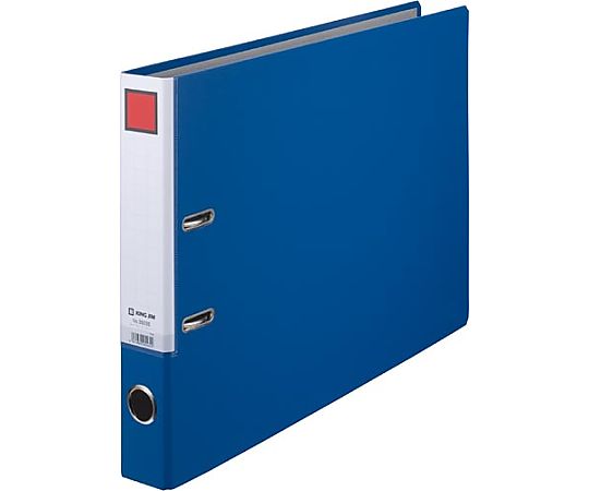 キングジム レバー式アーチファイル A3横 背幅53mm 青 3503Eアオ 1冊(ご注文単位1冊)【直送品】