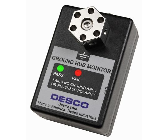 DESCO 機器接地確認モニター･ハブ 100V用 19219 1個 (ご注文単位1個)【直送品】