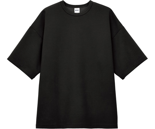 ボンマックス 8.5オンスダンボールニットビッグシルエットTシャツ(ポリジン加工) ブラック XL MS1167 1枚（ご注文単位1枚）【直送品】