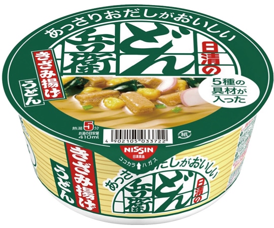 日清食品 あっさりおだしのどん兵衛 きざみ揚げうどん 1箱(12個入) 27884 1箱※軽（ご注文単位1箱）【直送品】