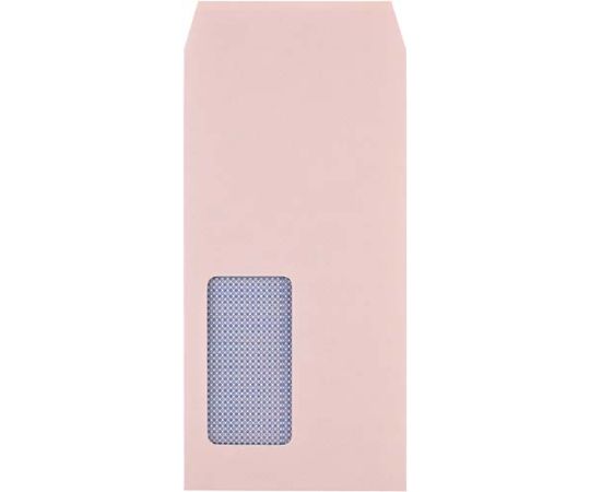 キングコーポレーション 地紋入窓付封筒 長3 ピンク 1000枚 4157-4188 1箱（ご注文単位1箱）【直送品】