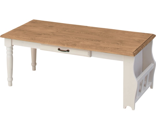 東谷 ミディ センターテーブル ホワイト CFS-214 1個（ご注文単位1個）【直送品】