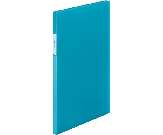 キングジム FV クリアーファイル(透明) 20P 水色 FV166T 1冊(ご注文単位1冊)【直送品】