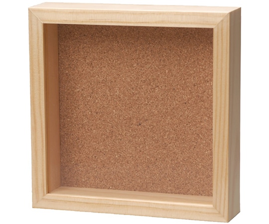 万丈 キューブフレーム ナチュラル CF-1717NL 1個(ご注文単位1個)【直送品】