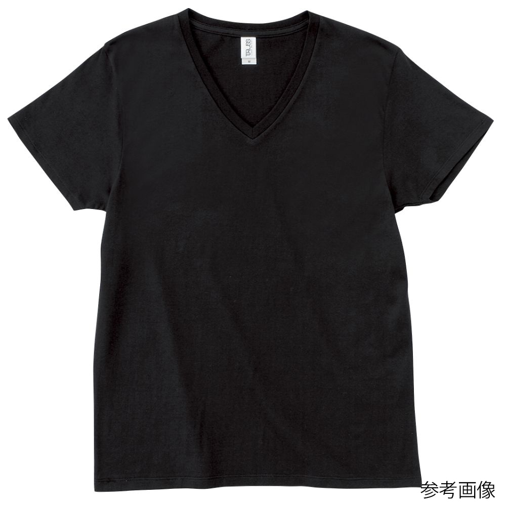 フェリック スリムフィットVネックTシャツ ブラック S SFV113-SBK-S 1枚（ご注文単位1枚）【直送品】