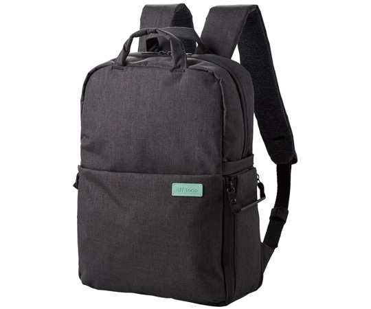 エレコム off toco 2STYLE カメラバックパック ブラック DGB-S043BK 1個（ご注文単位1個）【直送品】