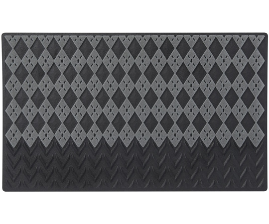 山崎産業(コンドル) マイプレジャーマット ブリティッシュ・アーガイル #3 グレー  1枚(ご注文単位1枚)【直送品】