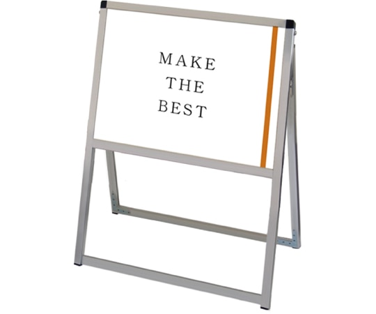 常磐精工 バリウススタンド看板 A2横片面 VASKAC-A2YK 1個（ご注文単位1個）【直送品】