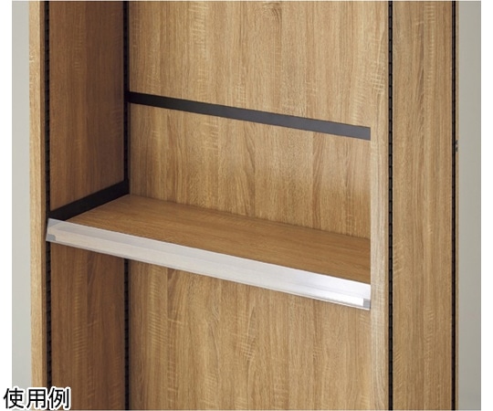 ストア・エキスプレス TW用 木棚・ガルバ棚用プライスレール W90cm 2本組 61-760-12-1 1組（ご注文単位1組）【直送品】