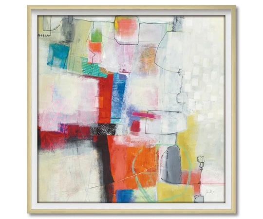 ユーパワー アブストラクト コレクション(ジェーン デイビス｢デイ イン ザ シティ｣) AC-05040 1個（ご注文単位1個）【直送品】