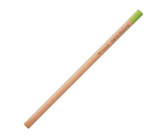 トンボ鉛筆 ハローネイチャー 色鉛筆 単色 きみどり 1箱(6本入) CB-KHN06 1箱(ご注文単位1箱)【直送品】
