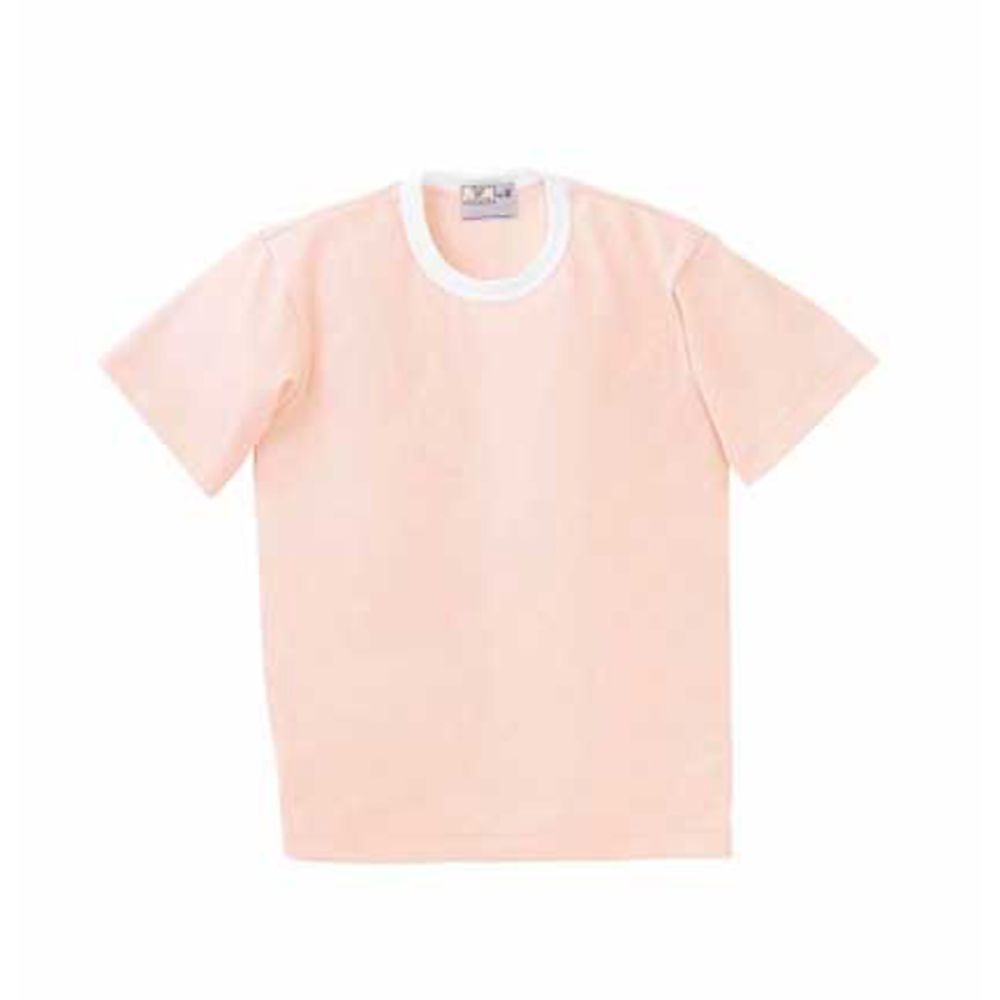 KIRAKU(トンボ) Tシャツ オレンジピンク 4L(身丈80cm) CR055-12 4L 1枚(ご注文単位1枚)【直送品】