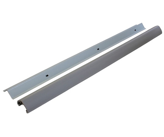 ハイロジック コーナーガード1m グレー 65×65 97803 1個(ご注文単位1個)【直送品】