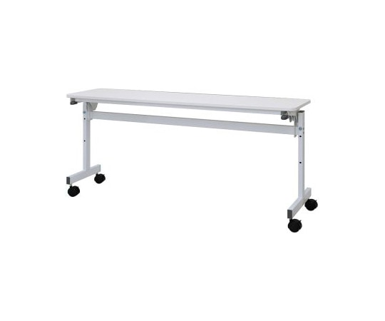 アール・エフ・ヤマカワ シンプルフォールディングテーブルⅢ W1500×D400 ホワイト RFFT3-1540WH 1台（ご注文単位1台）【直送品】