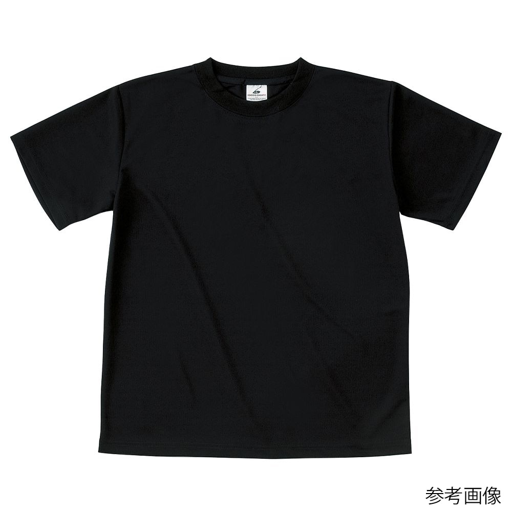フェリック ファイバードライTシャツ ブラック XXXL POT104-XXXL 1枚（ご注文単位1枚）【直送品】