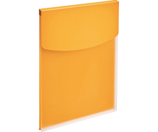 ライオン事務器 ホルダーファイル〈ビジカル〉 イエロー PH-13BF (Y) 1冊(ご注文単位1冊)【直送品】