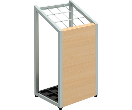 Y2K 傘立て300 グレー脚 ナチュラル天板 1台(ご注文単位1台)【直送品】