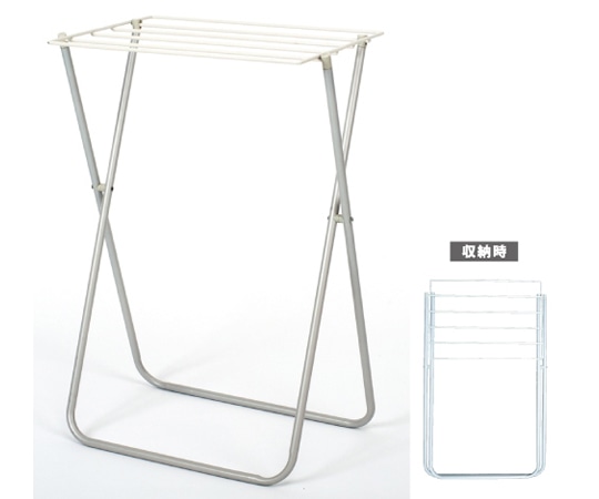 三和 折りたたみタオル掛け台 10台入 TRK-02 1ケース(ご注文単位1ケース)【直送品】