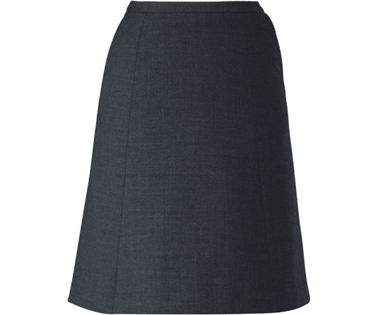 カーシーカシマ ENJOY フレアスカート NEO SOFT GABA チャコール 13号 EAS653 1枚（ご注文単位1枚）【直送品】