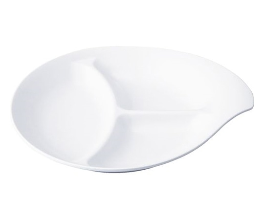 Daiwa シーズ3つ仕切り皿 白MT SS-70-WM 1個(ご注文単位1個)【直送品】