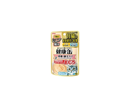 アイシア 健康缶パウチ シニア猫用 皮膚・被毛ケア 40g KCP-7 1個（ご注文単位1個）【直送品】