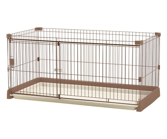 リッチェル ペット用 お掃除簡単サークル 150-80 BR 89181 1個（ご注文単位1個）【直送品】