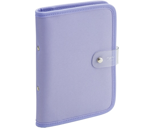LIHITLAB myfa コレクションバインダー ライラックパープル N3320-10 1冊(ご注文単位1冊)【直送品】