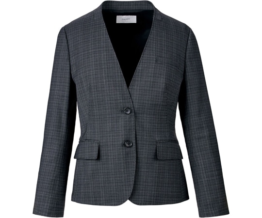 カーシーカシマ ENJOY ジャケット CLASSICO GLEN PLAID グレー 9号 EAJ805 1枚（ご注文単位1枚）【直送品】