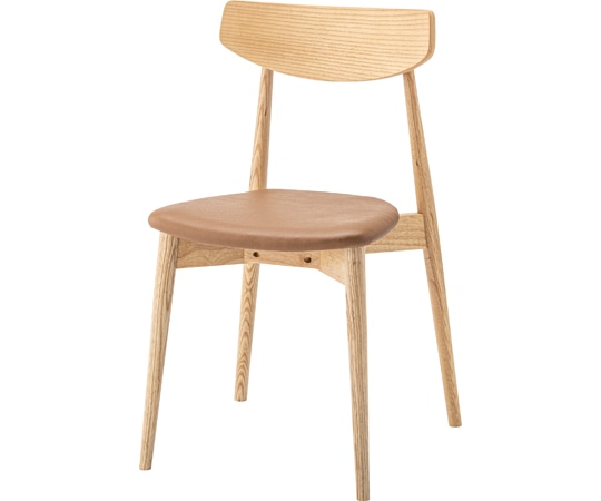 東谷 ダイニングチェア ナチュラル ACE-920NA 1個（ご注文単位1個）【直送品】