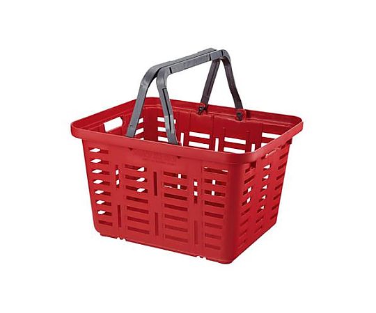 アズワン 370x320x245mm/15L バスケット(赤/4個) EA505AS-7A 1式（ご注文単位1式）【直送品】