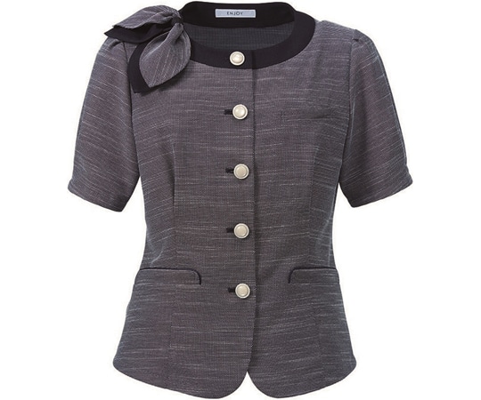 カーシーカシマ ENJOY オーバーブラウス BEAUTY TWEED 5号 ESA831 1枚（ご注文単位1枚）【直送品】