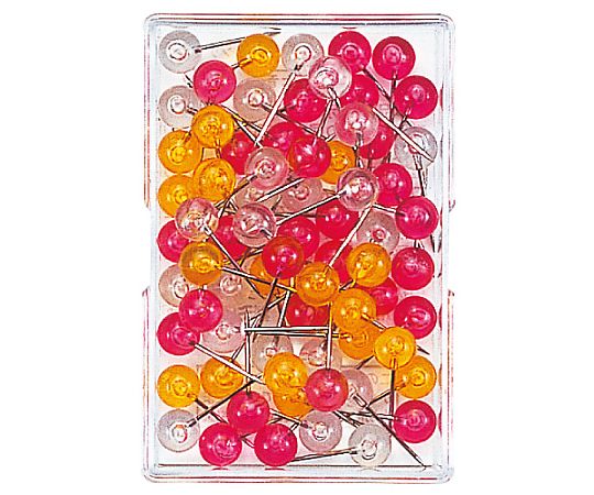 ミツヤ マップピン6mmフルーツ 70本×20箱入 MP-6-F 1ケース（ご注文単位1ケース）【直送品】