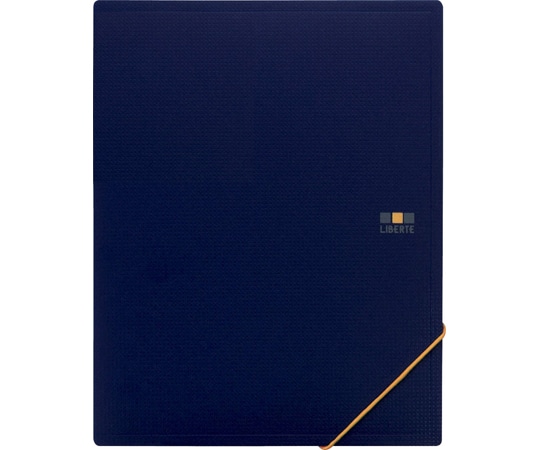 ライオン事務器 ホルダー式ブック<リベルテ> HB-302L B 1冊(ご注文単位1冊)【直送品】