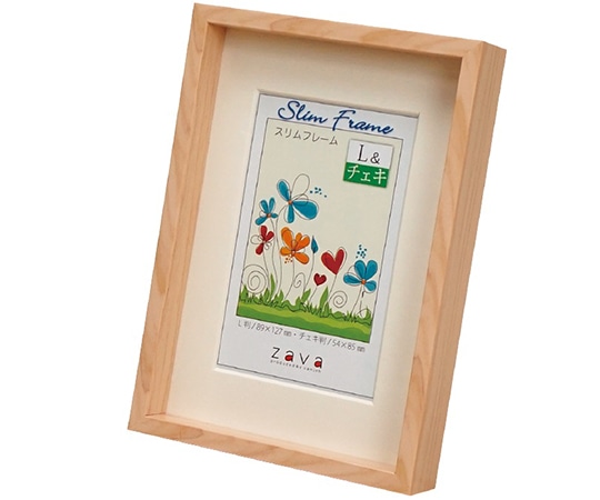 万丈 スリムフレーム L&チェキ ナチュラル VSL-L-NL 1個(ご注文単位1個)【直送品】