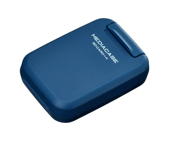 ハクバ写真産業 ポータブルメディアケース S (SD/MicroSDカード用) スチールブルー DMC-20SSDBL 1個（ご注文単位1個）【直送品】
