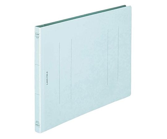 ライオン事務器 ヨコ型 フラットファイル(水色/10冊) EA762CD-62 1セット(ご注文単位1セット)【直送品】