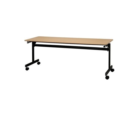 アール・エフ・ヤマカワ シンプルフォールディングテーブルⅢ W1800×D600 ナチュラル RFFT3-1860NA 1台（ご注文単位1台）【直送品】