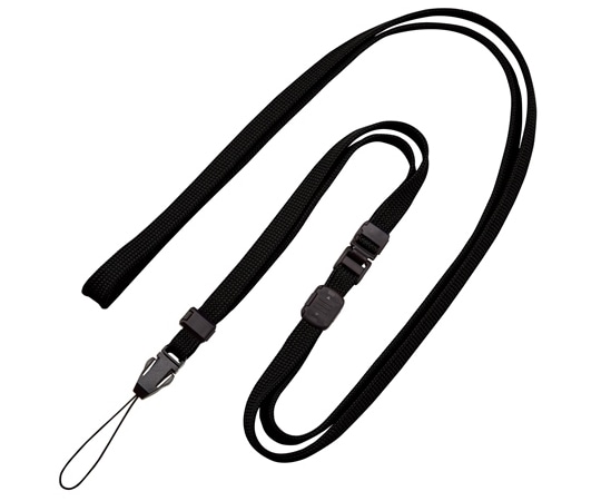 オープン工業 ロングストラップ 1本 黒 NX-207P-BK 1本(ご注文単位1本)【直送品】