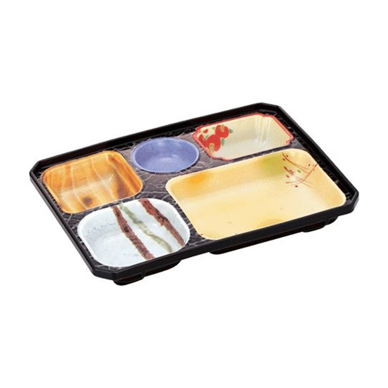 Daiwa 旬彩副食容器 小 本体(A柄クロ)蓋(ニュウハク)セット SFI-1800 1個(ご注文単位1個)【直送品】