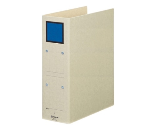 キングジム 保存ファイル A4縦 80mmとじ スクエア色:青 4378 1冊(ご注文単位1冊)【直送品】