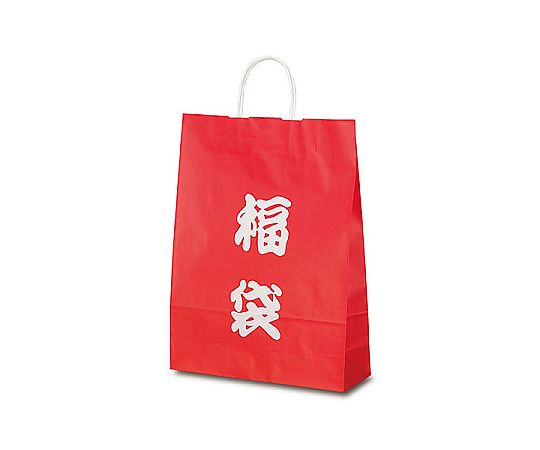 ベルベ 紙袋 自動紐手提袋 T-8 福袋(文字) 200枚 1894 1ケース（ご注文単位1ケース）【直送品】