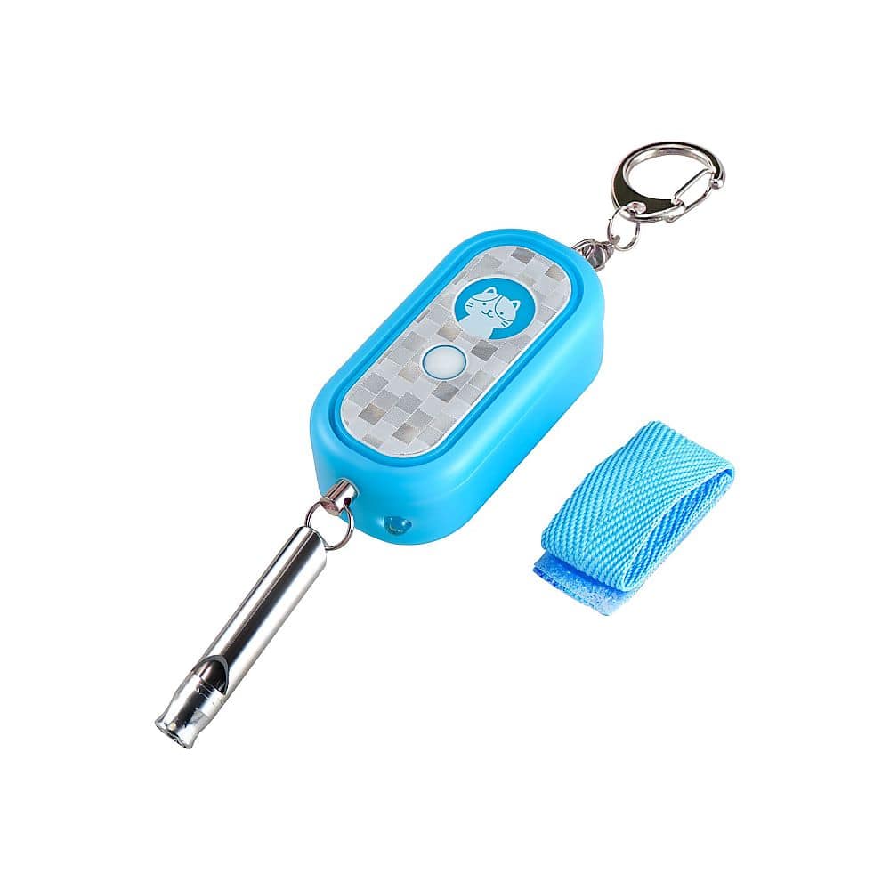 ELPA 光る防犯アラーム ブルー AKB-300(BL) 1個(ご注文単位1個)【直送品】