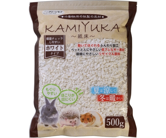 シーズイシハラ KAMIYUKA~紙床~ホワイト 500g  1袋（ご注文単位1袋）【直送品】