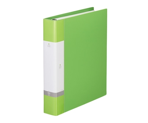 LIHITLAB リクエスト クリヤーブック<ポケット交換タイプ> 6黄緑 G3803 G3803-6 1冊(ご注文単位1冊)【直送品】