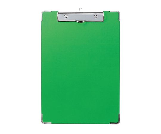 エスコ A4/E型 クリップボード(グリーン) EA762DA-153 1枚(ご注文単位1枚)【直送品】